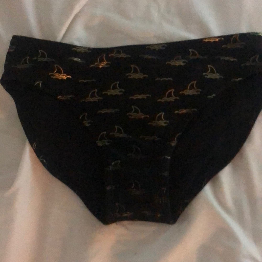 Kids black and gold bikni bottoms
